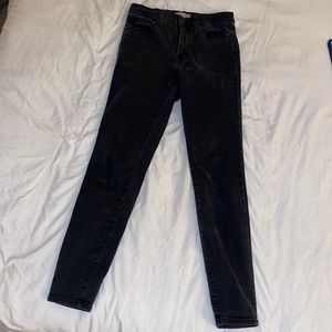 Madewell 9” high rise skinny skinny size 28